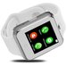 Ceas Smartwatch cu Telefon iUni V88, 1.22 inch, BT, 64MB RAM, 128MB ROM, Alb + Card MicroSD 4GB Cado